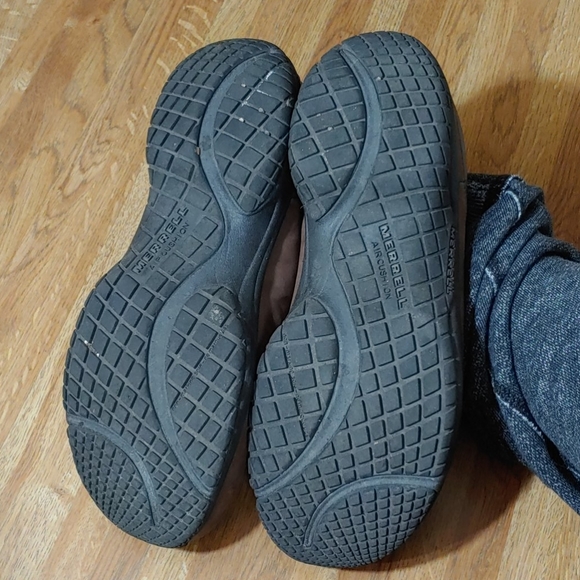 Merrell Encore Groove Suede Mules 8 - Picture 9 of 11